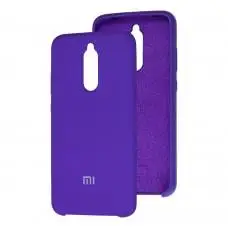 Чехол для Xiaomi Redmi 8 Silky Soft Touch "фиолетовый"