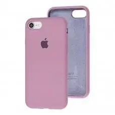 Чохол для iPhone 7 / 8 Silicone Full чорничний / blueberry