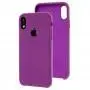 Чохол silicone case для iPhone Xr grape