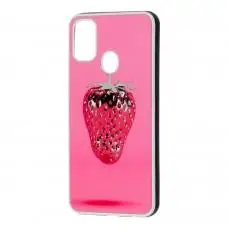 Чехол для Samsung Galaxy M21 / M30s Fashion mix клубника