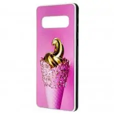 Чехол для Samsung Galaxy S10 (G973) Fashion mix мороженое