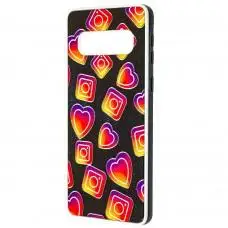 Чехол для Samsung Galaxy S10 (G973) Fashion mix инстаграм