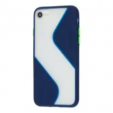 Чохол для iPhone 7/8 Totu wave синій