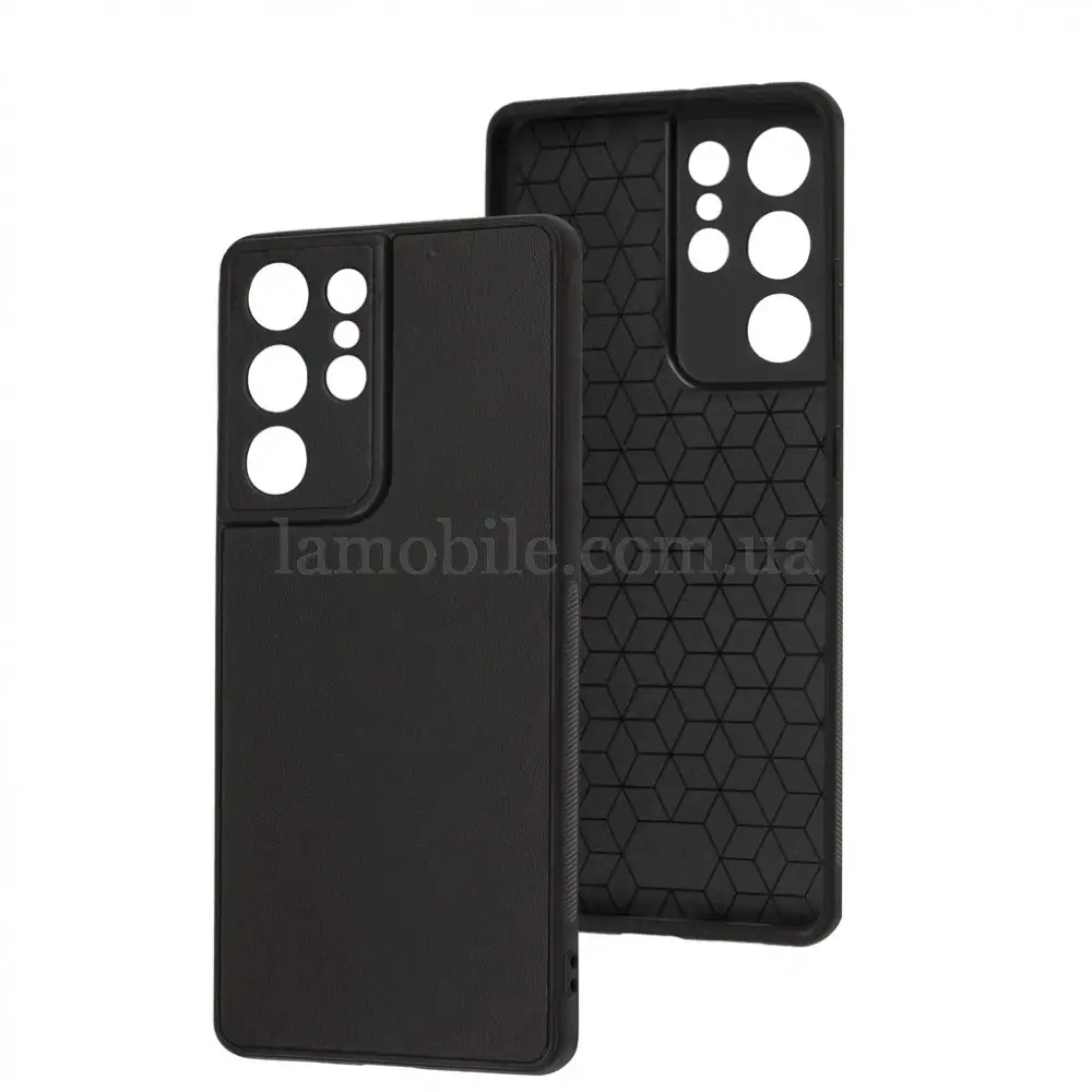 Чохол для Samsung Galaxy S21 Ultra (G998) Classic leather case black