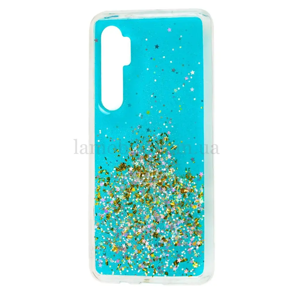Чохол для Xiaomi Mi Note 10 Lite Wave confetti блакитний