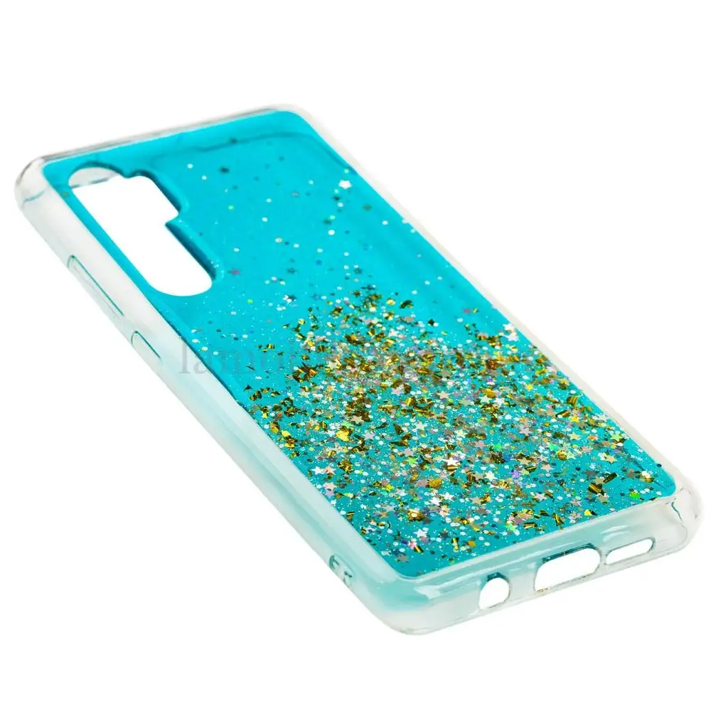 Чохол для Xiaomi Mi Note 10 Lite Wave confetti блакитний