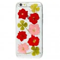 Чехол Nature Flowers для iPhone 6 разноцветные цветы