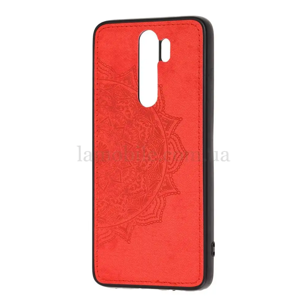 Чохол для Xiaomi Redmi Note 8 Pro Mandala 3D червоний