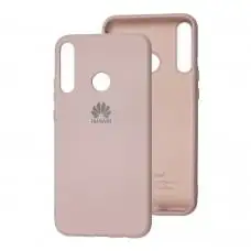 Чохол для Huawei P40 Lite E/Y7P Silicone Full рожевий / pink sand