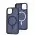 Чехол для iPhone 13 WAVE Matte Insane MagSafe midnight blue