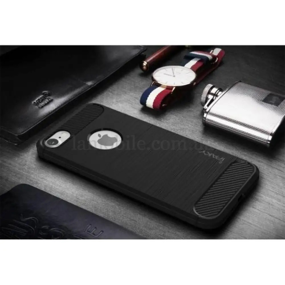 Чехол iPaky Slim для iPhone 7 / 8 противоударный черный