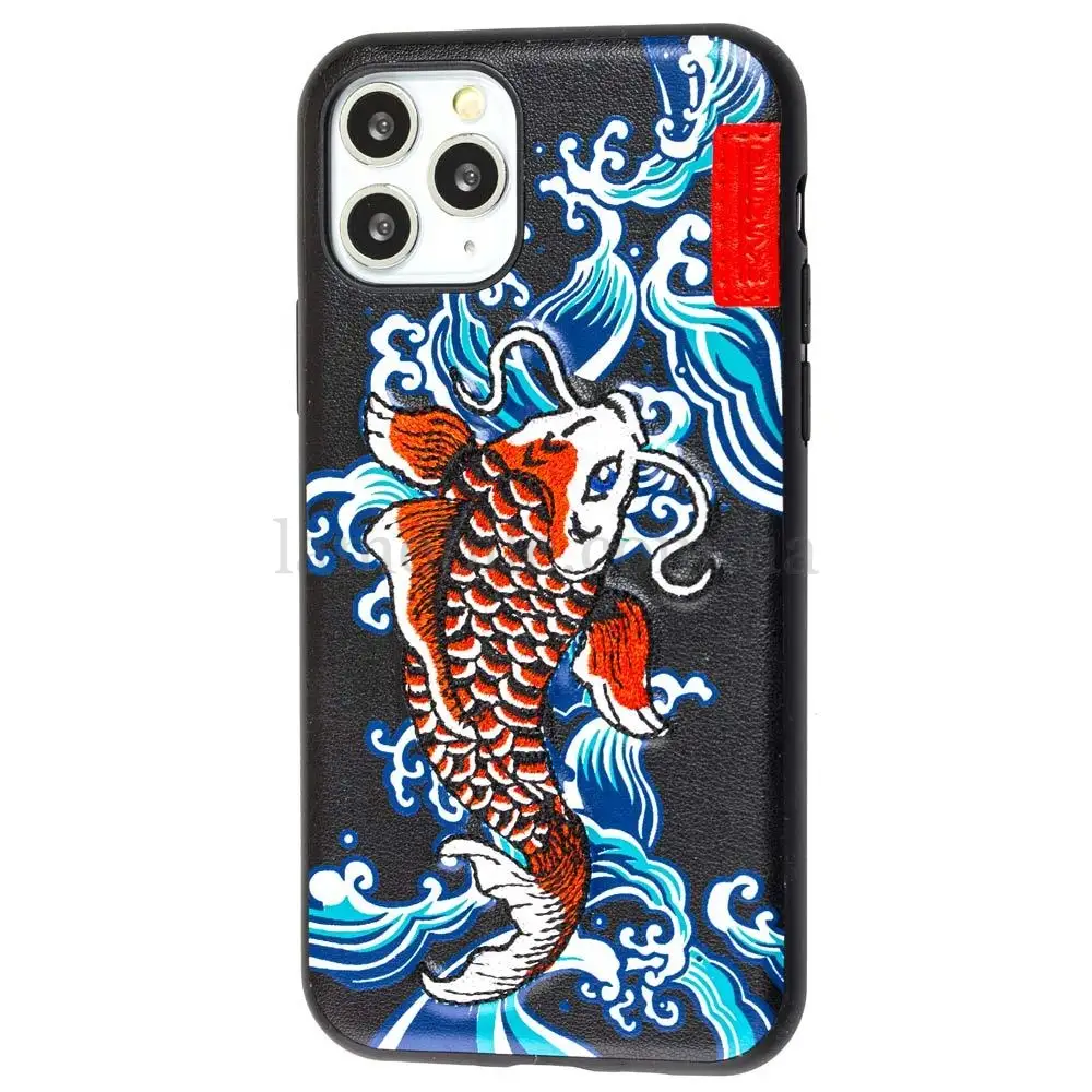 Чехол для iPhone 11 Pro SkinArma case Showa series синий