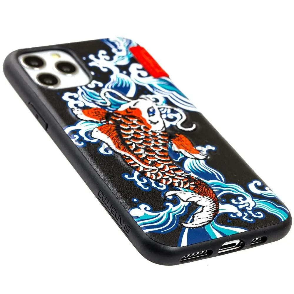 Чехол для iPhone 11 Pro SkinArma case Showa series синий