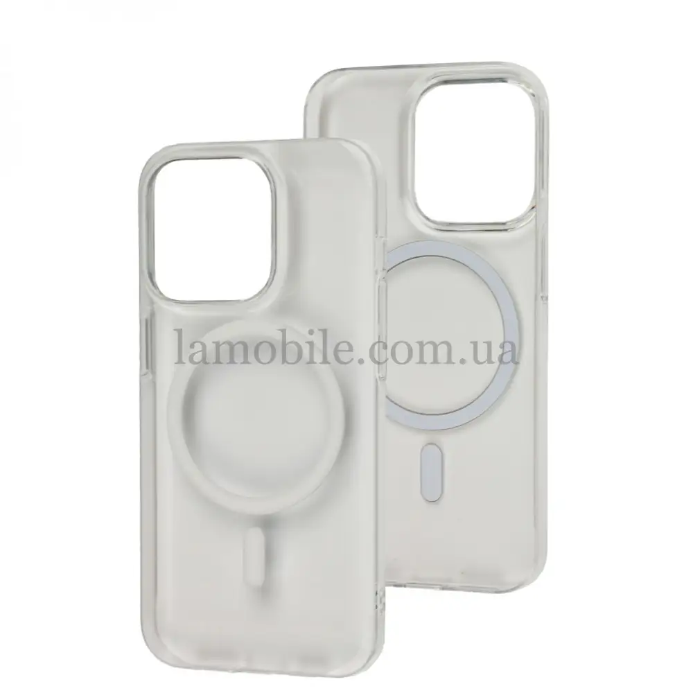 Чохол для iPhone 15 Pro Berlia Ice MagSafe clear