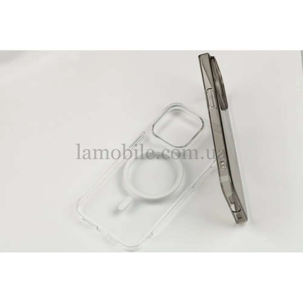 Чохол для iPhone 15 Pro Berlia Ice MagSafe clear