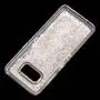 Чохол для Samsung Galaxy S8 (G950) Блискітка вода срібляста "біла мандала"