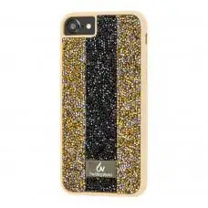 Чехол Bling World для iPhone 6 / 7 / 8 Three Colors золотистый черный