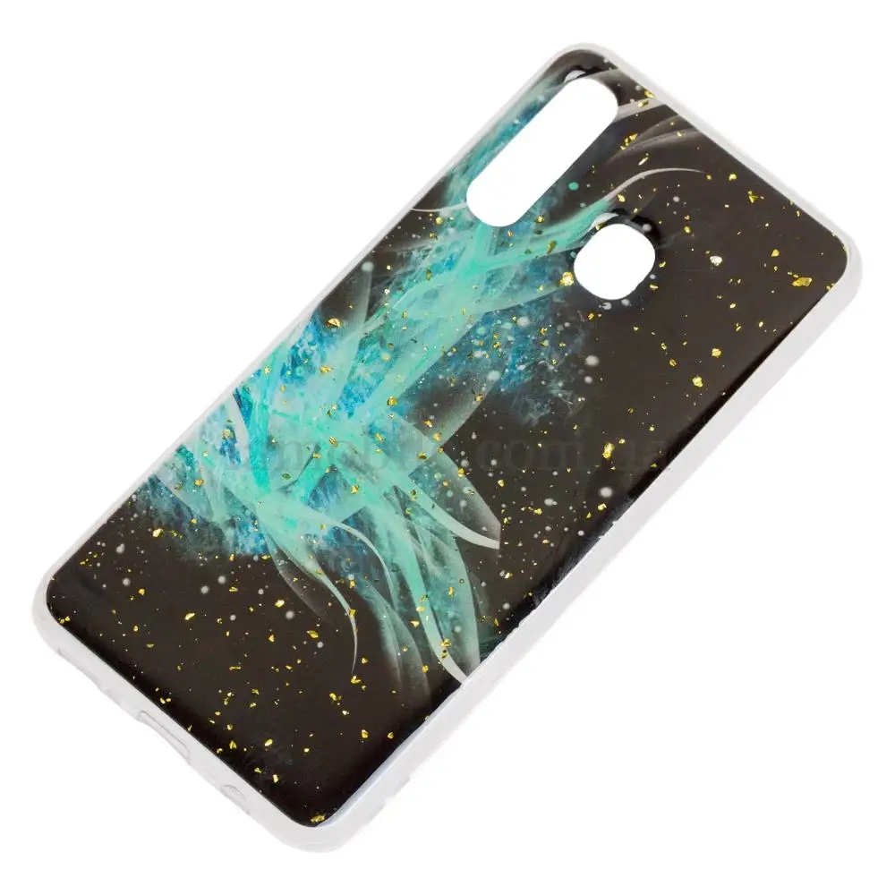 Чохол для Samsung Galaxy A20/A30 Art confetti "темно-м'ятний"