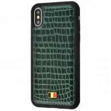 Чехол для iPhone X / Xs Mentor Saxon " зеленый "