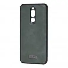 Чохол для Xiaomi Redmi 8 Sulada Leather сірий