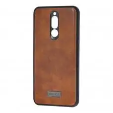 Чохол для Xiaomi Redmi 8 Sulada Leather коричневий