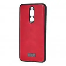 Чохол для Xiaomi Redmi 8 Sulada Leather червоний
