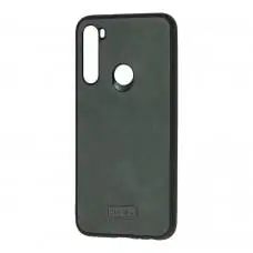 Чохол для Xiaomi Redmi Note 8 Sulada Leather сірий