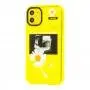 Чехол для iPhone 11 Neon print ромашка