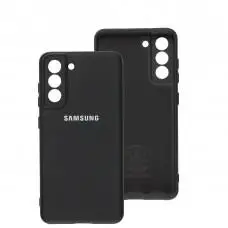Чехол для Samsung Galaxy S21 FE (G990) Silicone Full camera черный