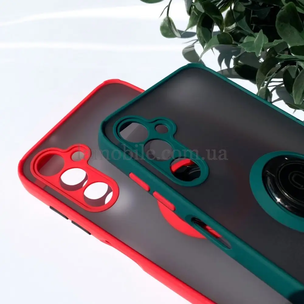 Чехол для Samsung Galaxy A53 (A536) LikGus Edging Ring красный