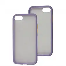 Чехол LikGus Maxshield для iPhone 6/7/8 матовый сиреневый