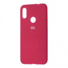 Чохол для Xiaomi Redmi Note 7 / 7 Pro Silicone Full бордовий / marsala