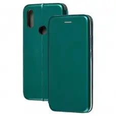 Чехол книжка Premium для Xiaomi Redmi 7 зеленый