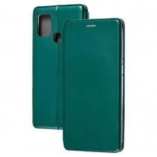 Чехол книжка Premium для Samsung Galaxy M31 (M315) зеленый