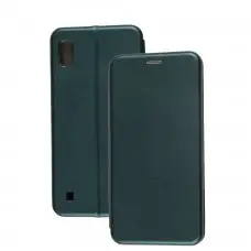 Чехол книжка Premium для Samsung Galaxy A10 (A105) зеленый