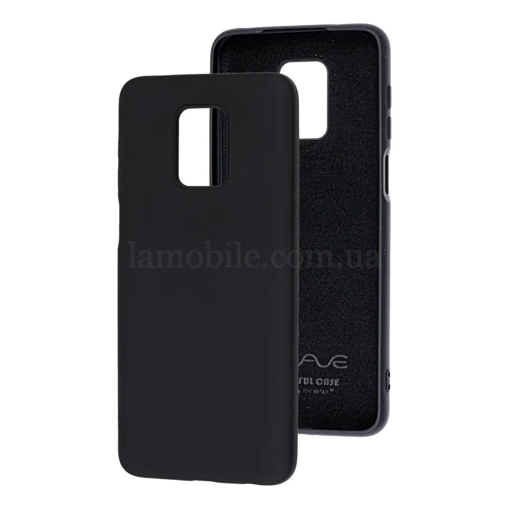 Чехол для Xiaomi Redmi Note 9s / 9 Pro Wave colorful black