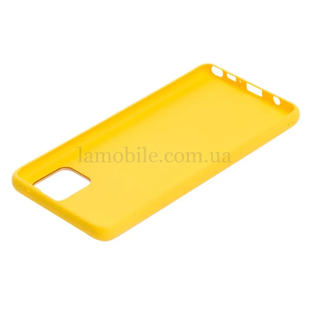 Чехол для Samsung Galaxy Note 10 Lite (N770) Leather Xshield желтый