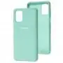 Чехол для Samsung Galaxy M31s (M317) Silicone Full бирюзовый / ice blue