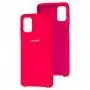 Чохол для Samsung Galaxy M31s (M317) Silky Soft Touch рожевий