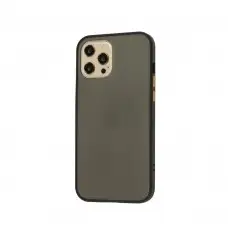 Чохол для iPhone 12 Pro Max LikGus Maxshield чорний/жовтий