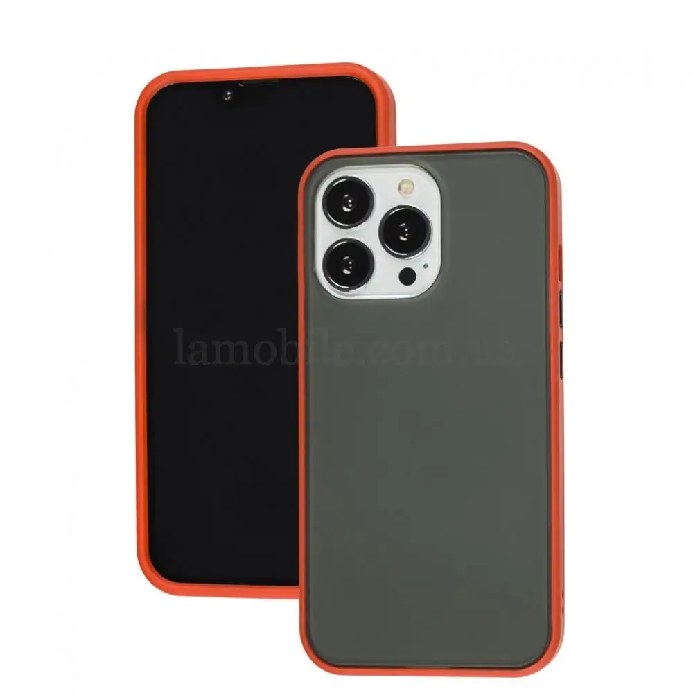 Чохол для iPhone 13 Pro LikGus Maxshield червоний
