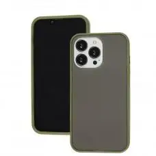 Чохол для iPhone 13 Pro LikGus Maxshield зелений