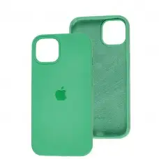 Чехол для iPhone 13 Silicone Full мятный / spearmint