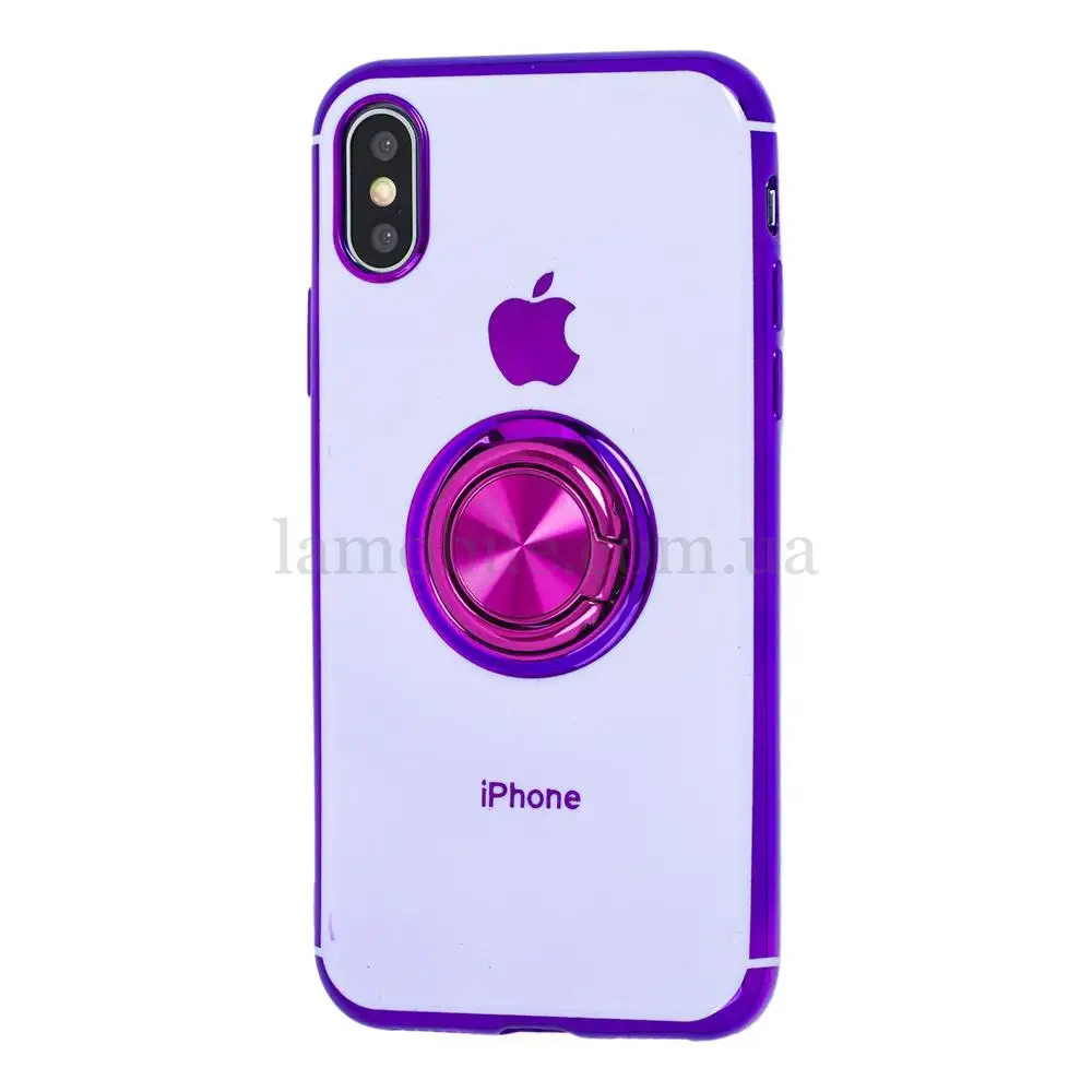 Чехол для iPhone Xs Max SoftRing лавандовый
