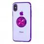 Чехол для iPhone Xs Max SoftRing лавандовый