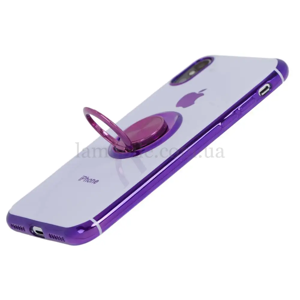 Чехол для iPhone Xs Max SoftRing лавандовый