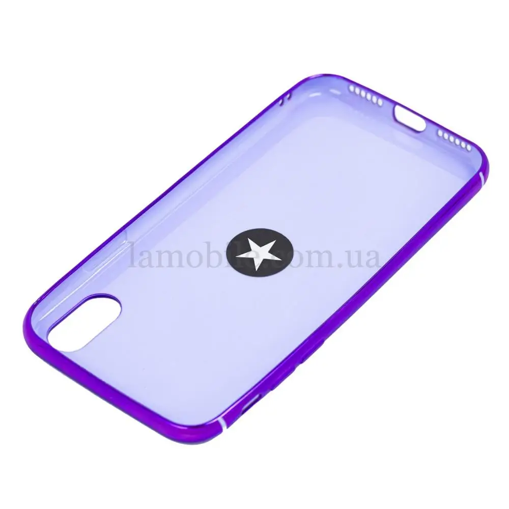 Чехол для iPhone Xs Max SoftRing лавандовый