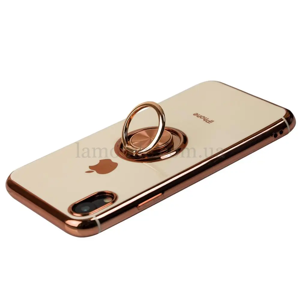 Чехол для iPhone Xr SoftRing розовый песок 