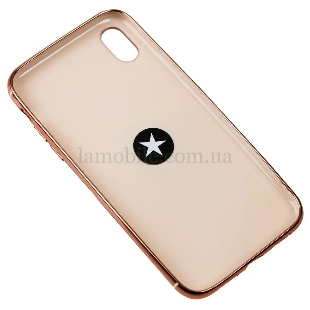 Чехол для iPhone Xr SoftRing розовый песок 