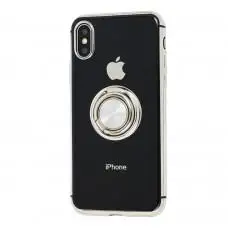 Чехол для iPhone X / Xs SoftRing черный